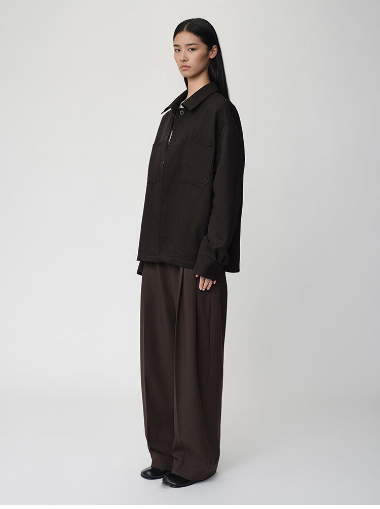 Patch-Pocket Casual Jacket