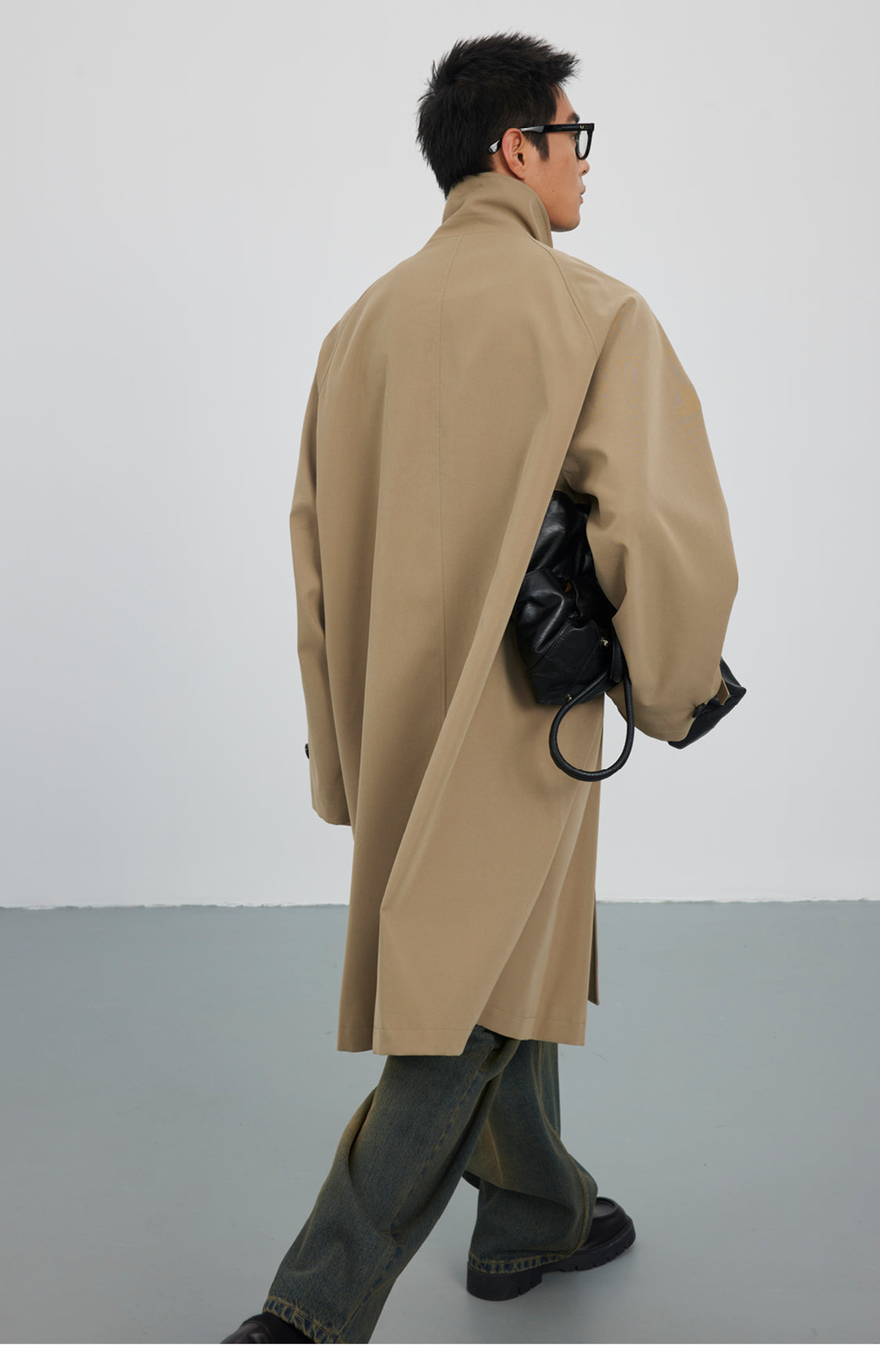 High-end mid-length coat