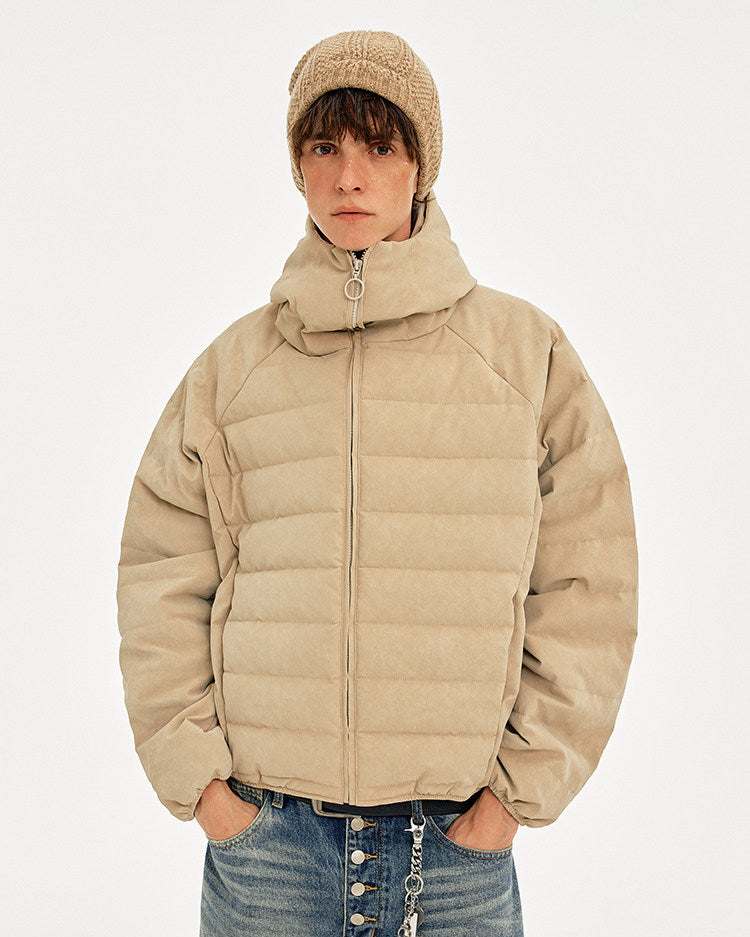 Casual Down Jacket with Hood