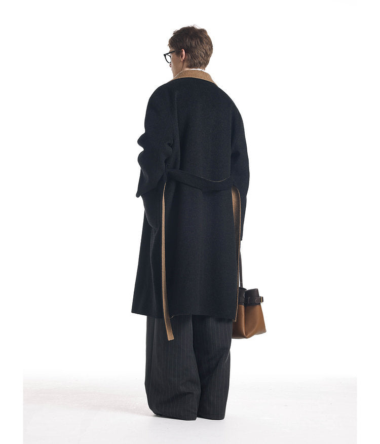 Reversible Heavyweight Wool Coat