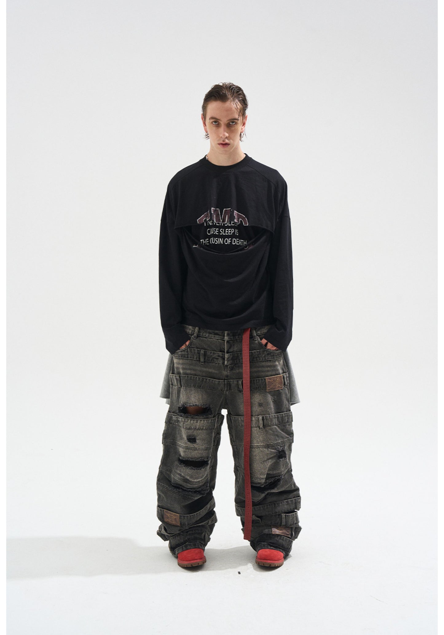 Double-layer T-shirt