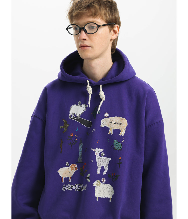 Printed Anti-Static Hoodie