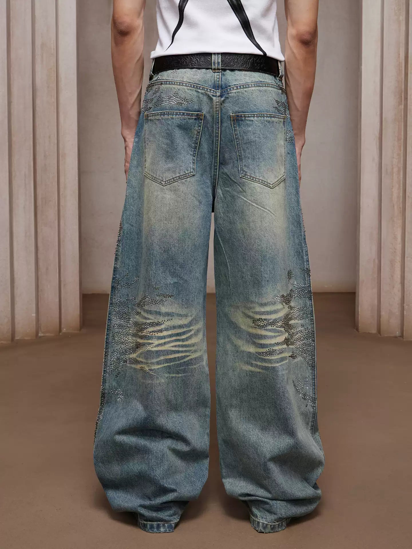 Heavy Duty Washed Denim