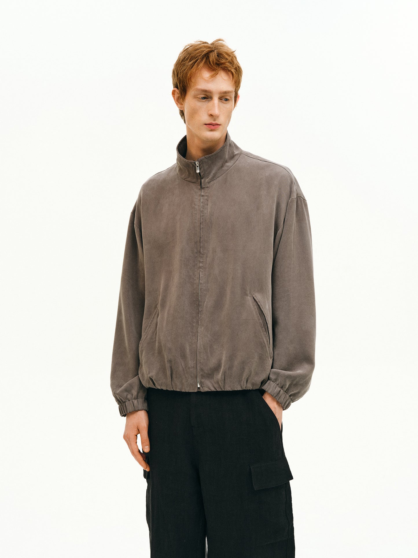 Stand Collar Balloon Jacket