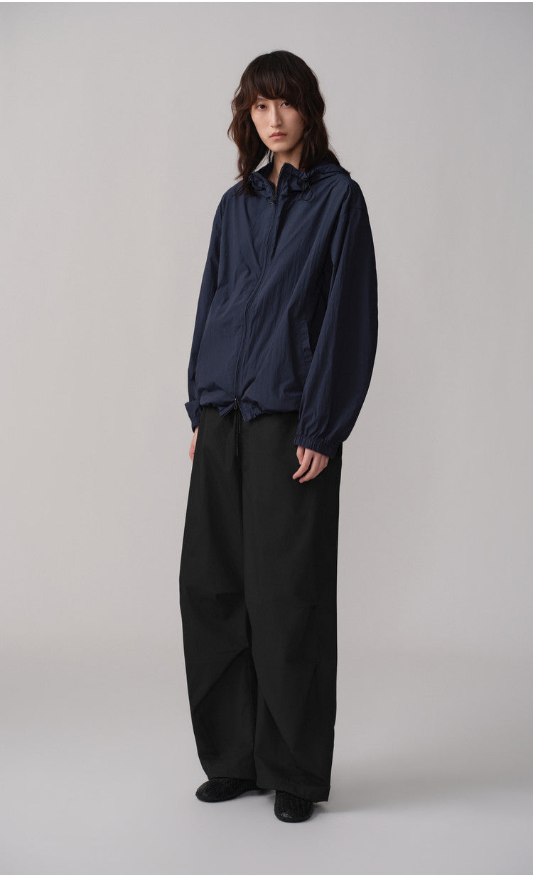 Lightweight, Wind-Resistant Casual Jacket with Hood