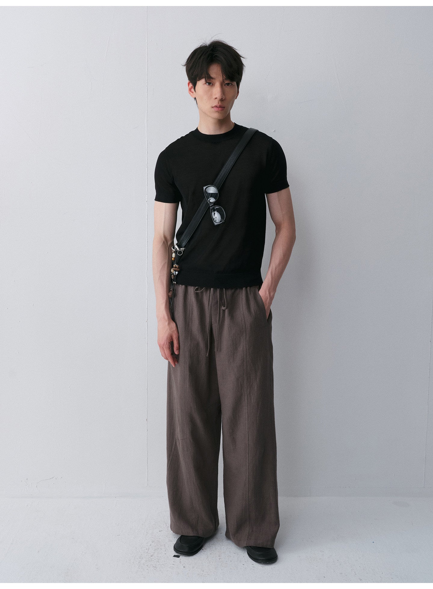 Fitted Summer Knit Shirt