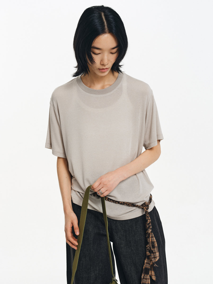 Basic Round Neck T-Shirt