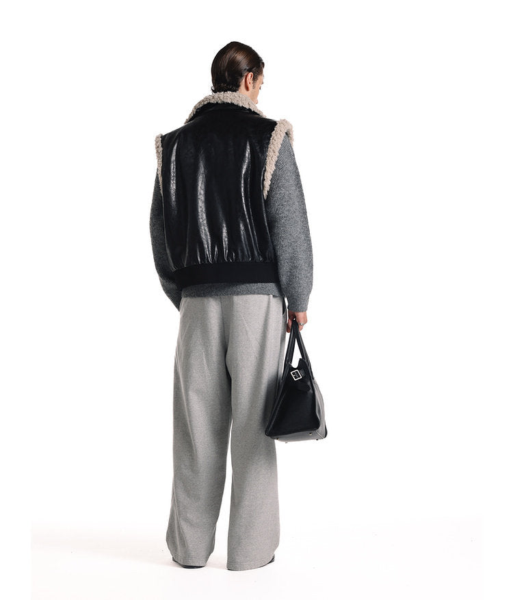 Vintage Stand Collar Vest