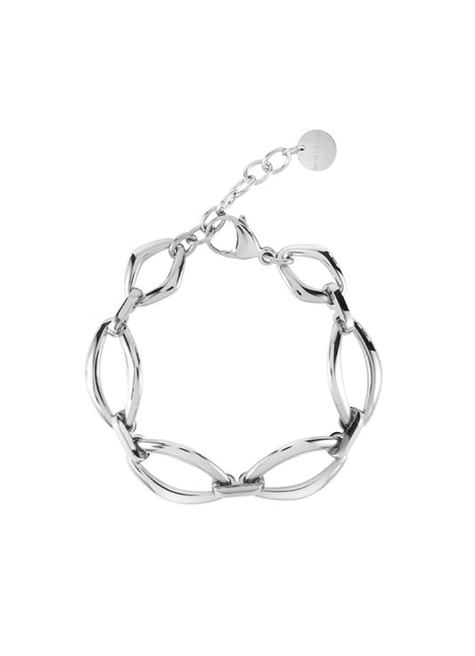 Metal Diamond Ring Bracelet