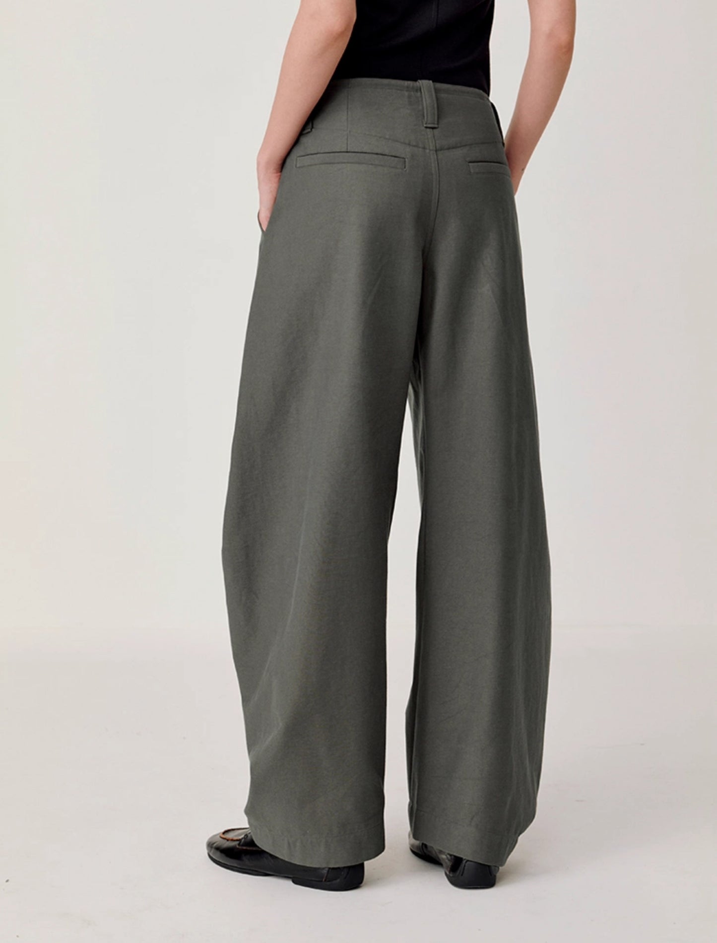 Vintage Cotton Casual Pants