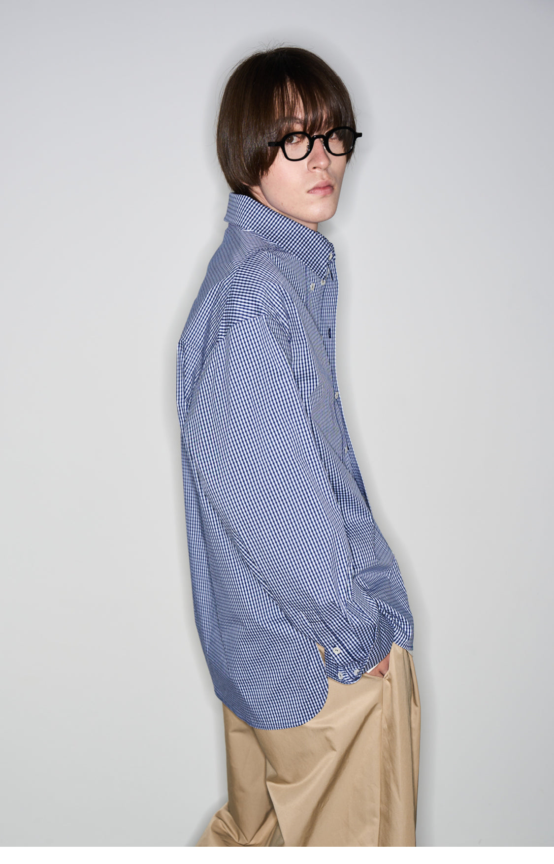 Double-breasted shirt