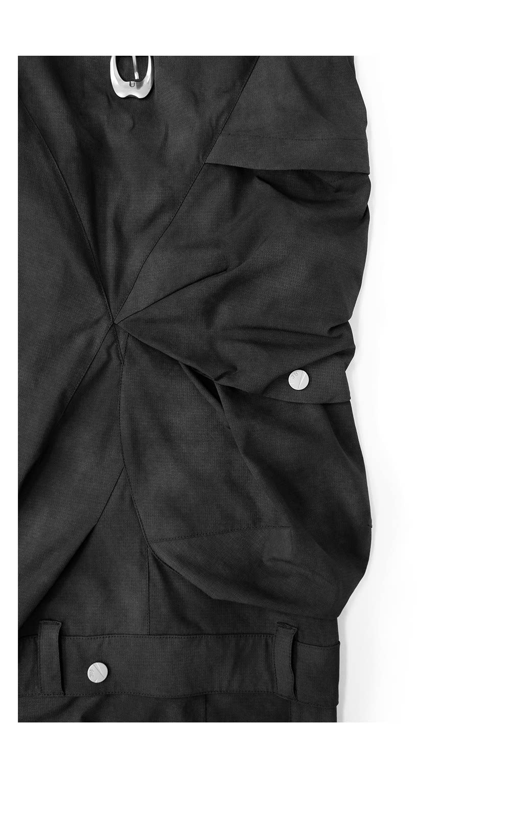 Cargo Pants with Waist Ripple Pockets