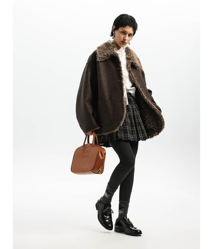 Reversible Faux Fur Jacket