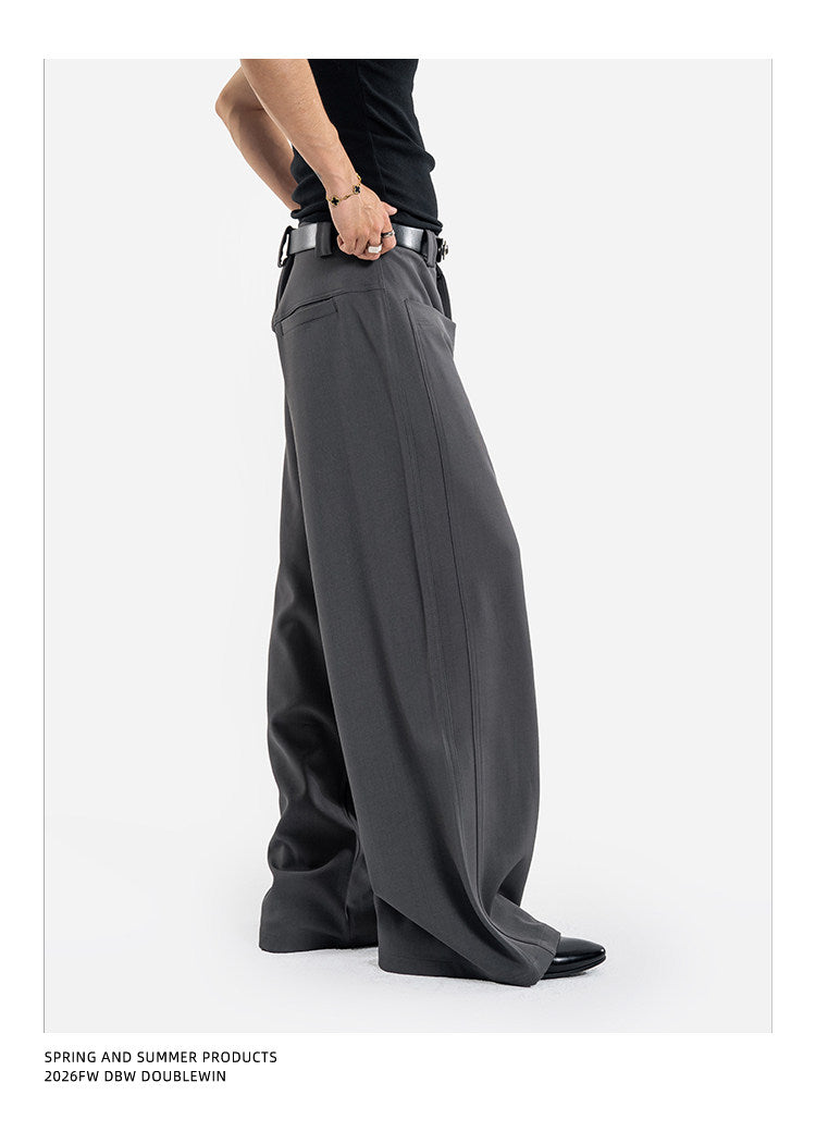 Casual Pants with 3D Patch Pockets