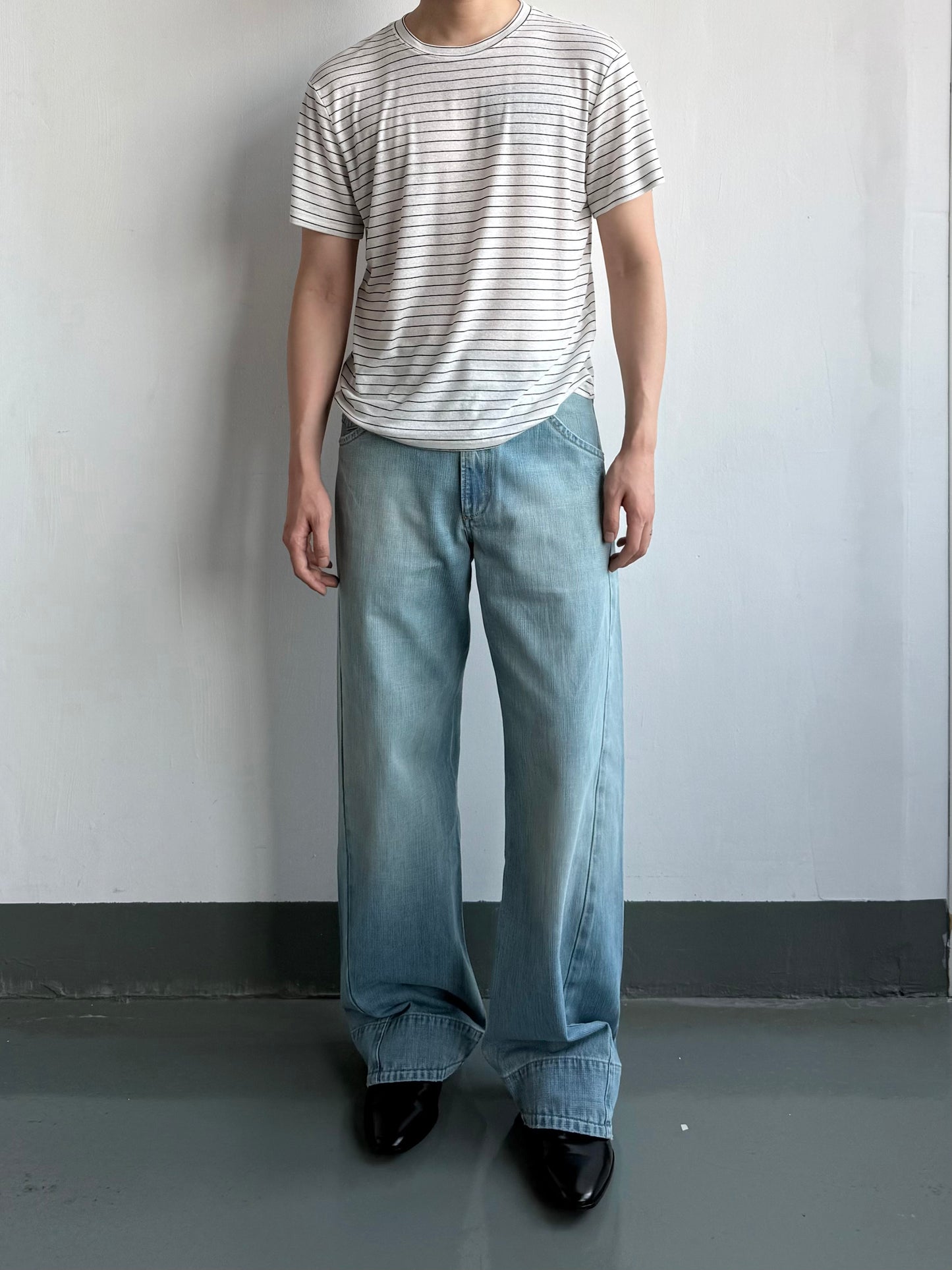 Smog Blue Denim Pants