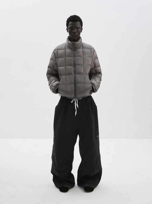 Casual Pants with Elastic Drawstring