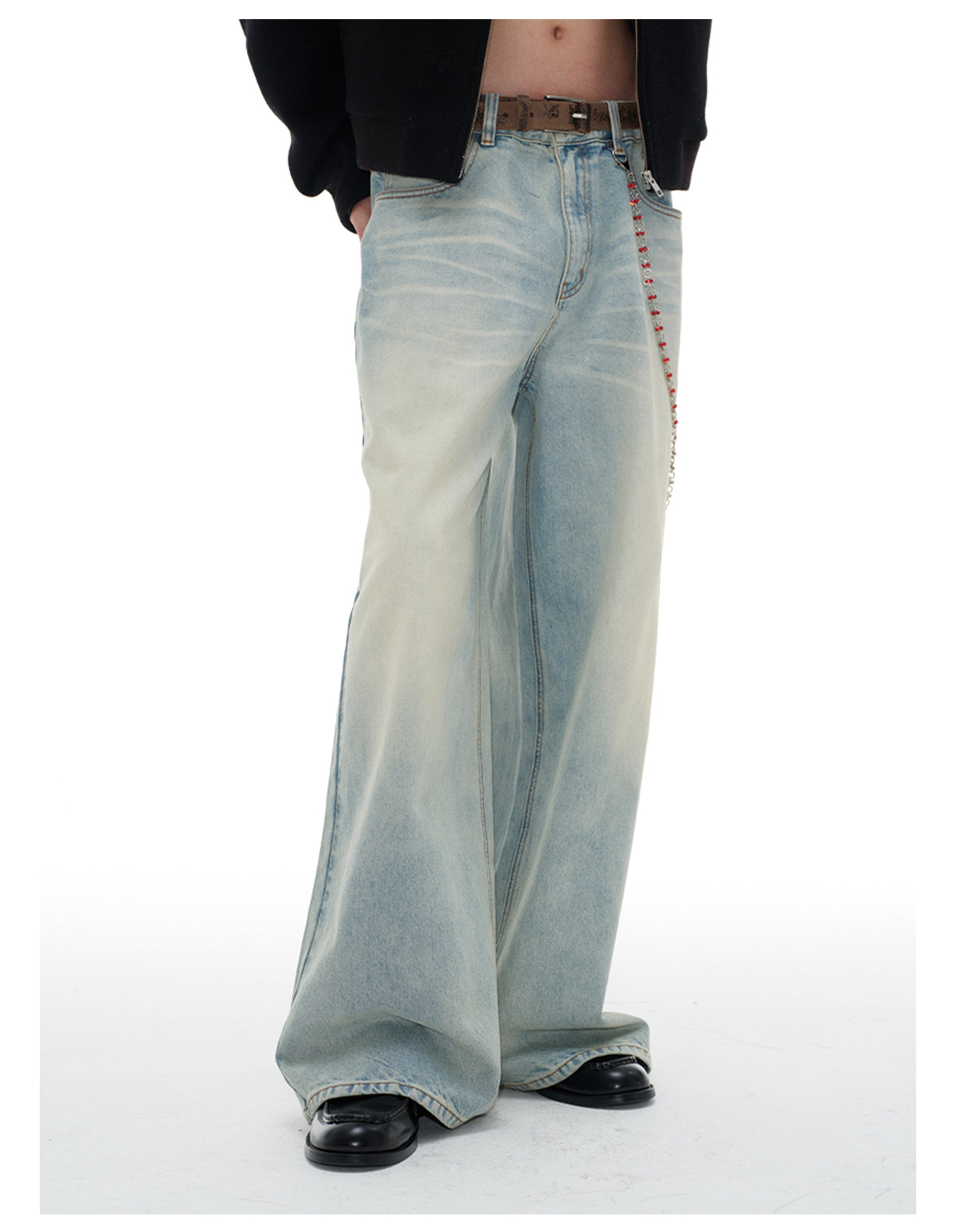 Whiskers Straight Jeans