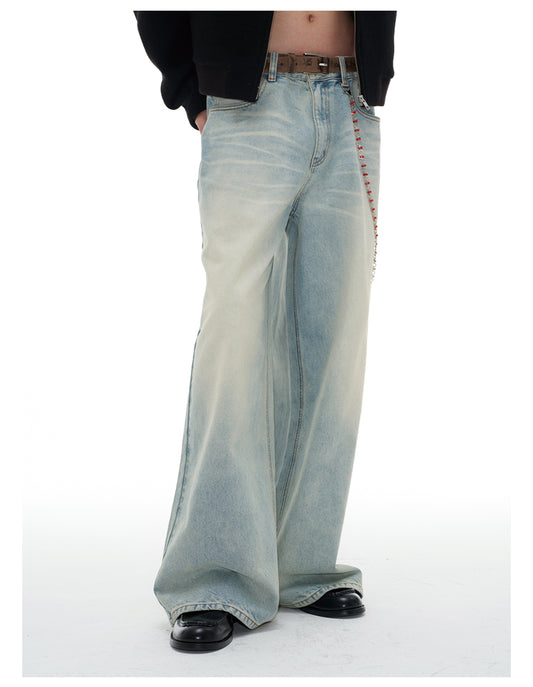 Whiskers Straight Jeans