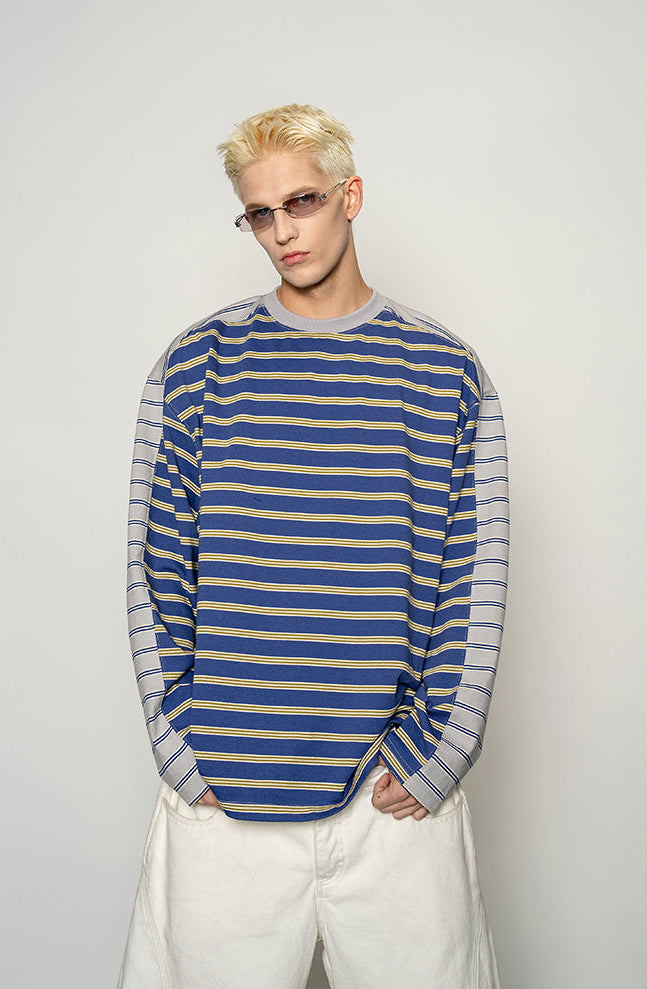 Contrast Stripe T-Shirt