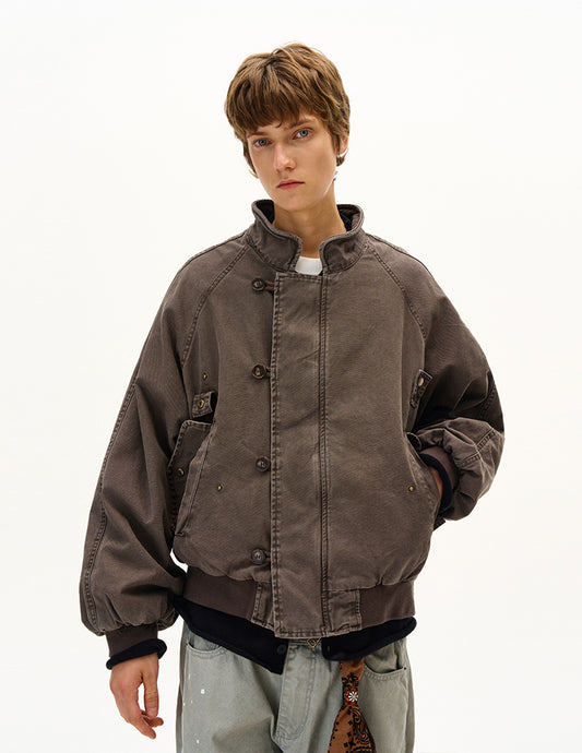 Wash-processed Work Jacket
