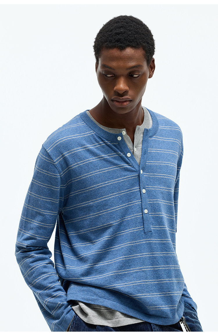 Natural Cotton Yarn T-Shirt