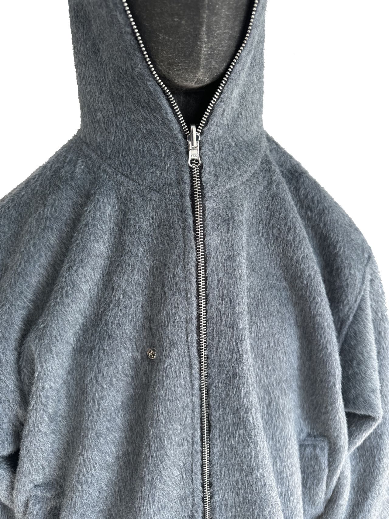 Reversible Washed Hooded Jacket