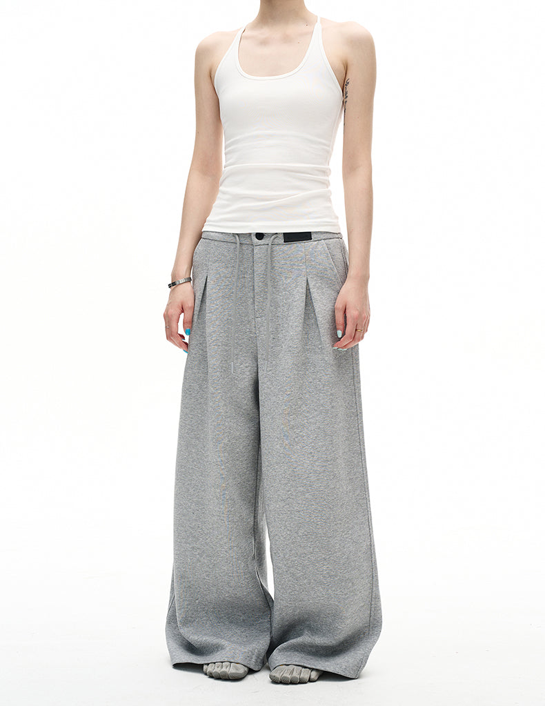 Drape Wide Leg Sweatpants