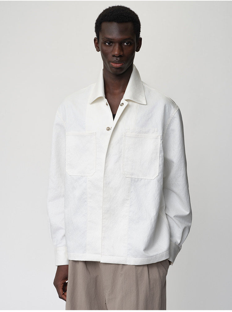 Patch-Pocket Casual Jacket