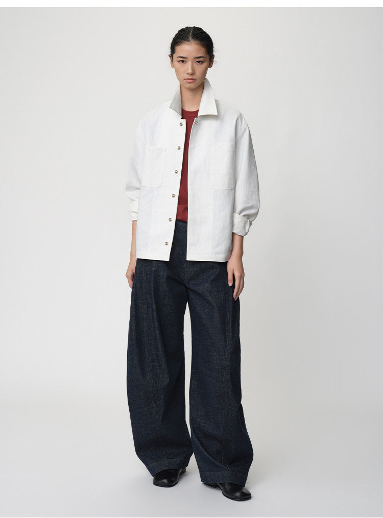 Patch-Pocket Casual Jacket