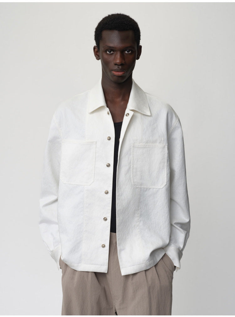 Patch-Pocket Casual Jacket