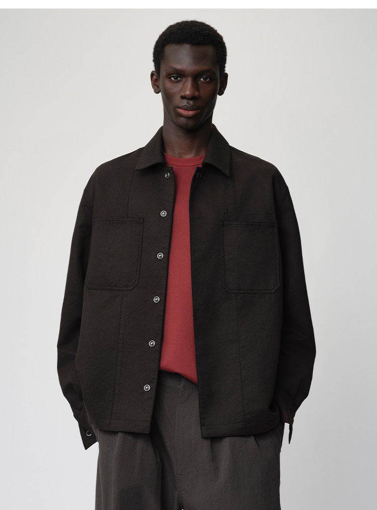 Patch-Pocket Casual Jacket