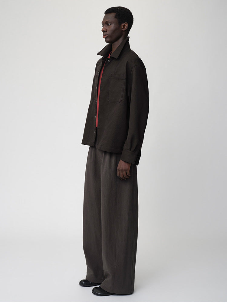 Patch-Pocket Casual Jacket