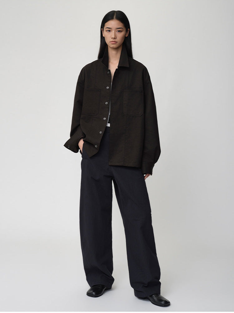 Patch-Pocket Casual Jacket