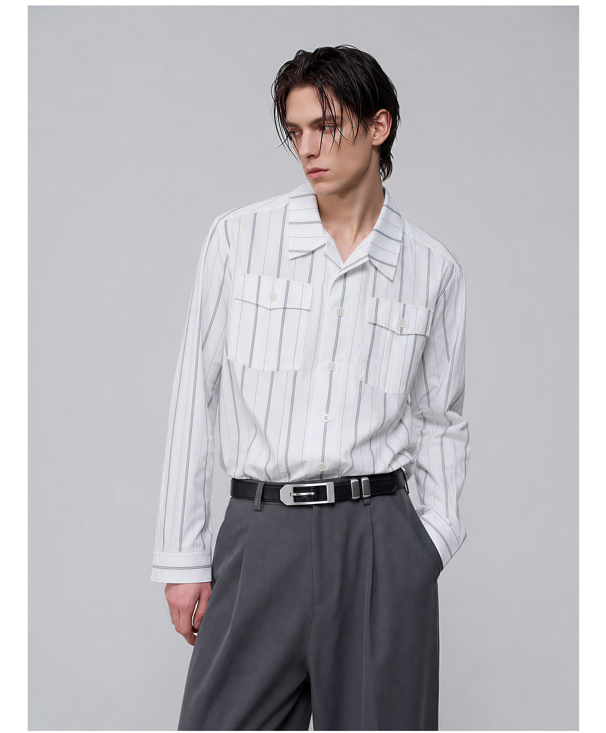 Jazz-Striped Shirt