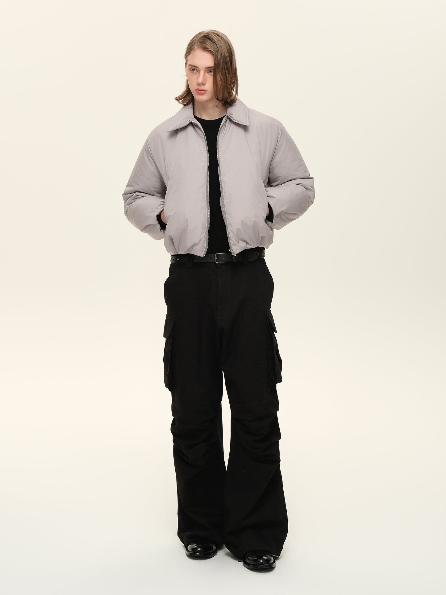 Short Wide Down Jacket