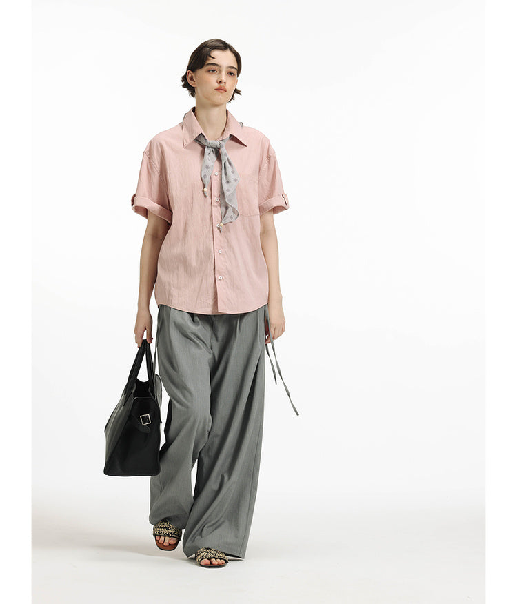 Straight Leg Casual Pants