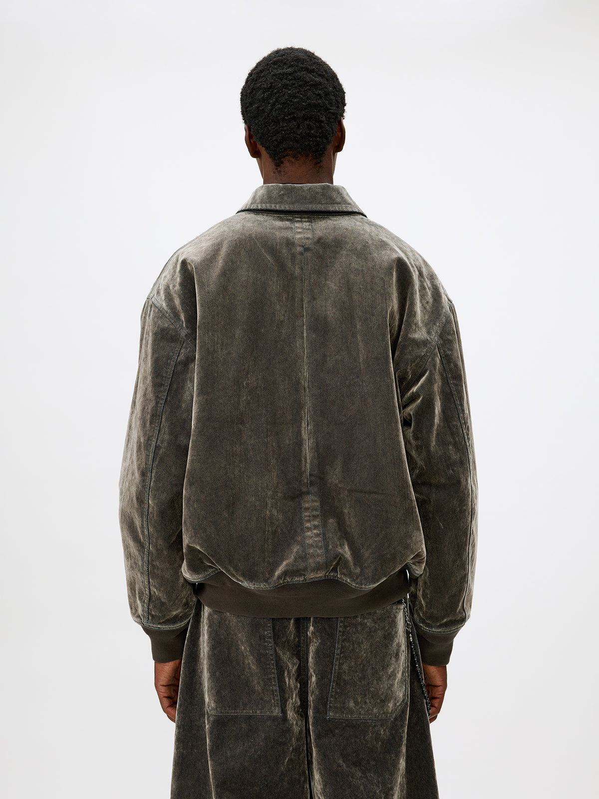 Flock Denim Bomber Jacket