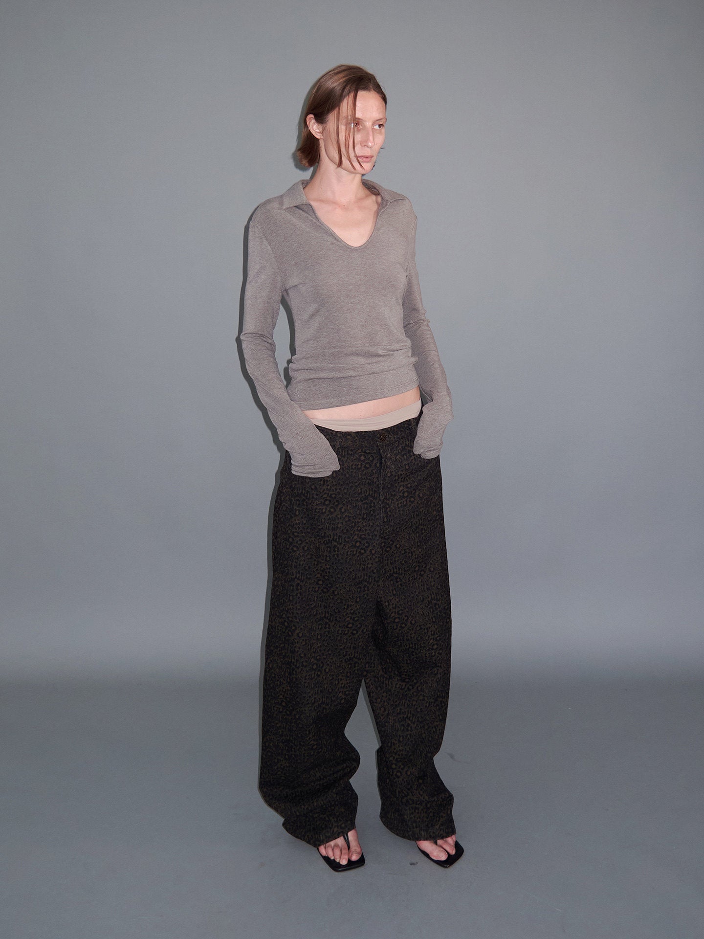 Small-Sized U-Neck T-Shirt