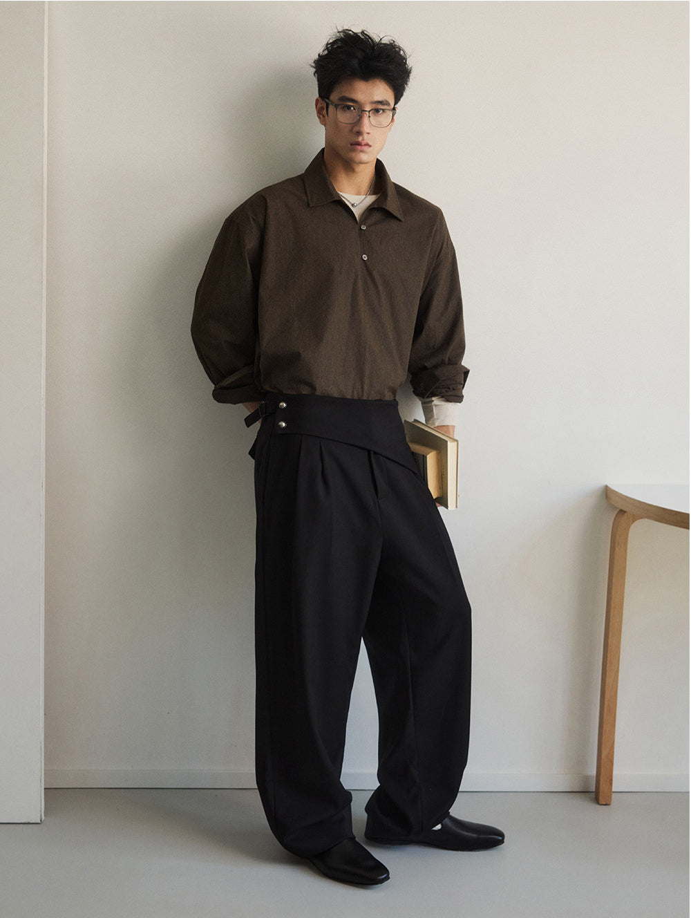 Unisex Drape Casual Pants