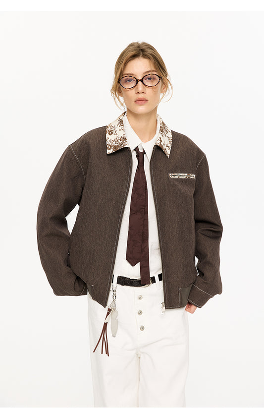 지퍼 casual jacket