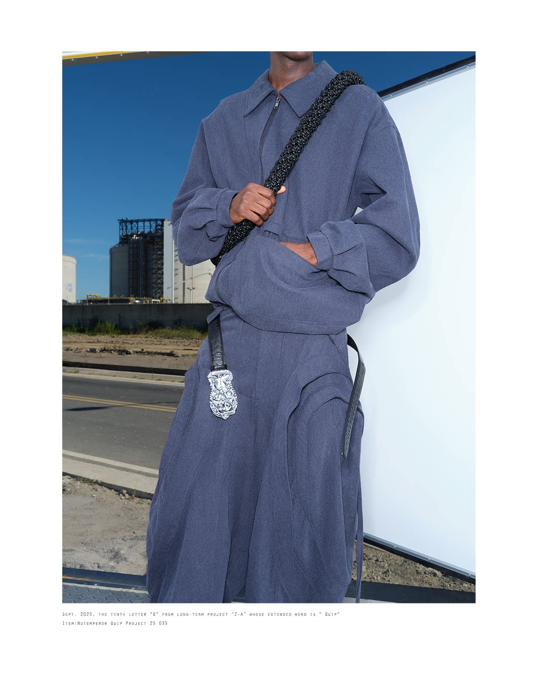 Irregular Cut Thick Jacket