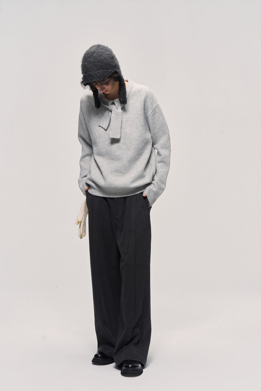 Center seam casual pants