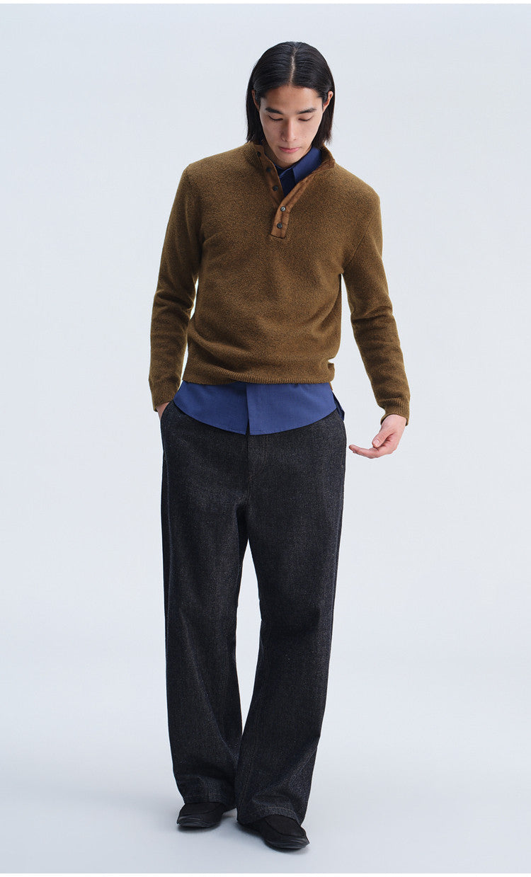 Button-Down Knit