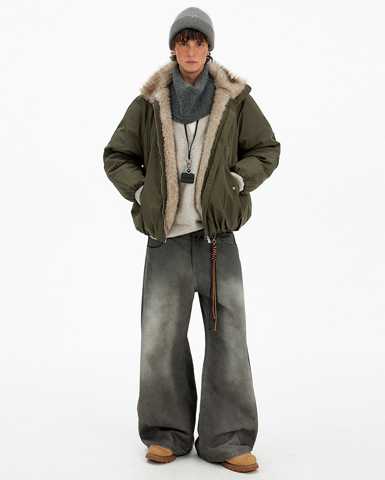 Retro Multi-Pocket Work Jacket