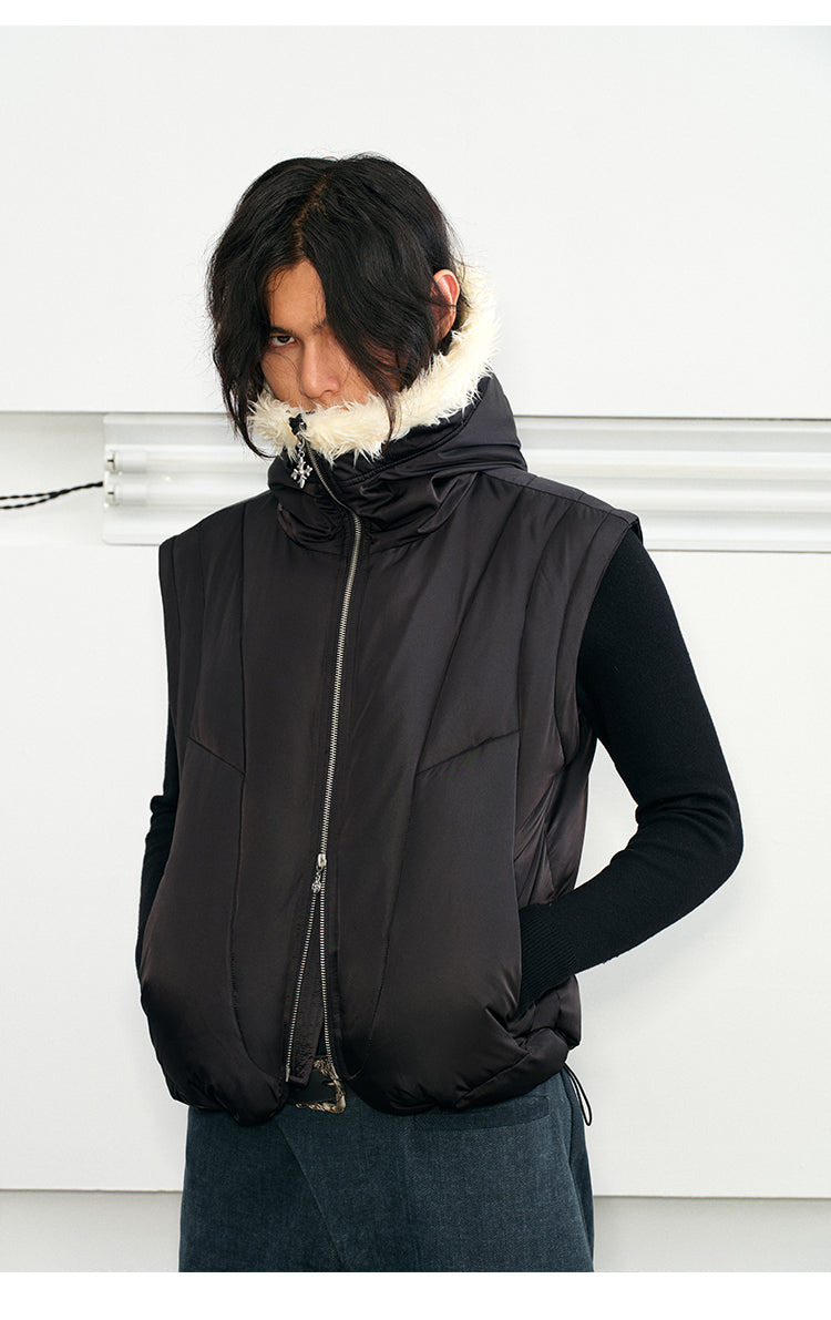 Detachable sleeves Cotton jacket