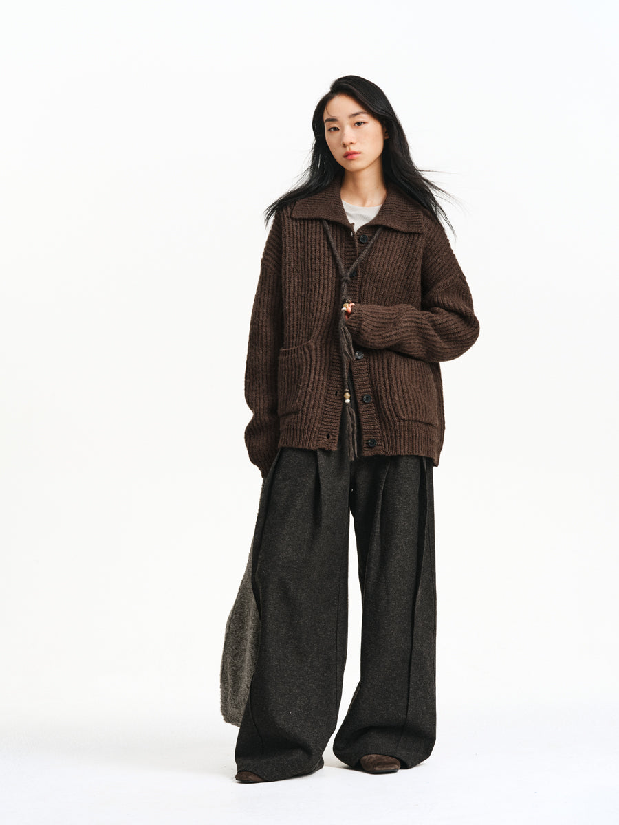 Collar Knit Cardigan