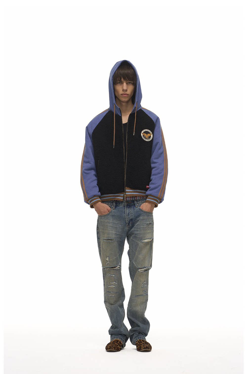 Embroidered Sports Cotton Jacket