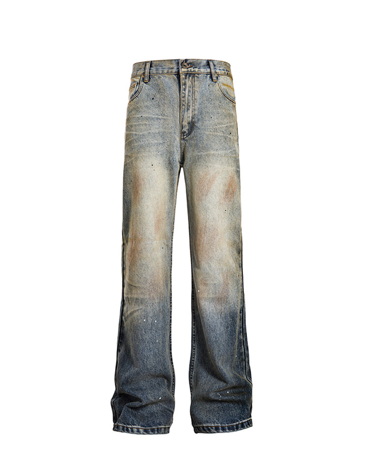Gradient Ink Splash Jeans
