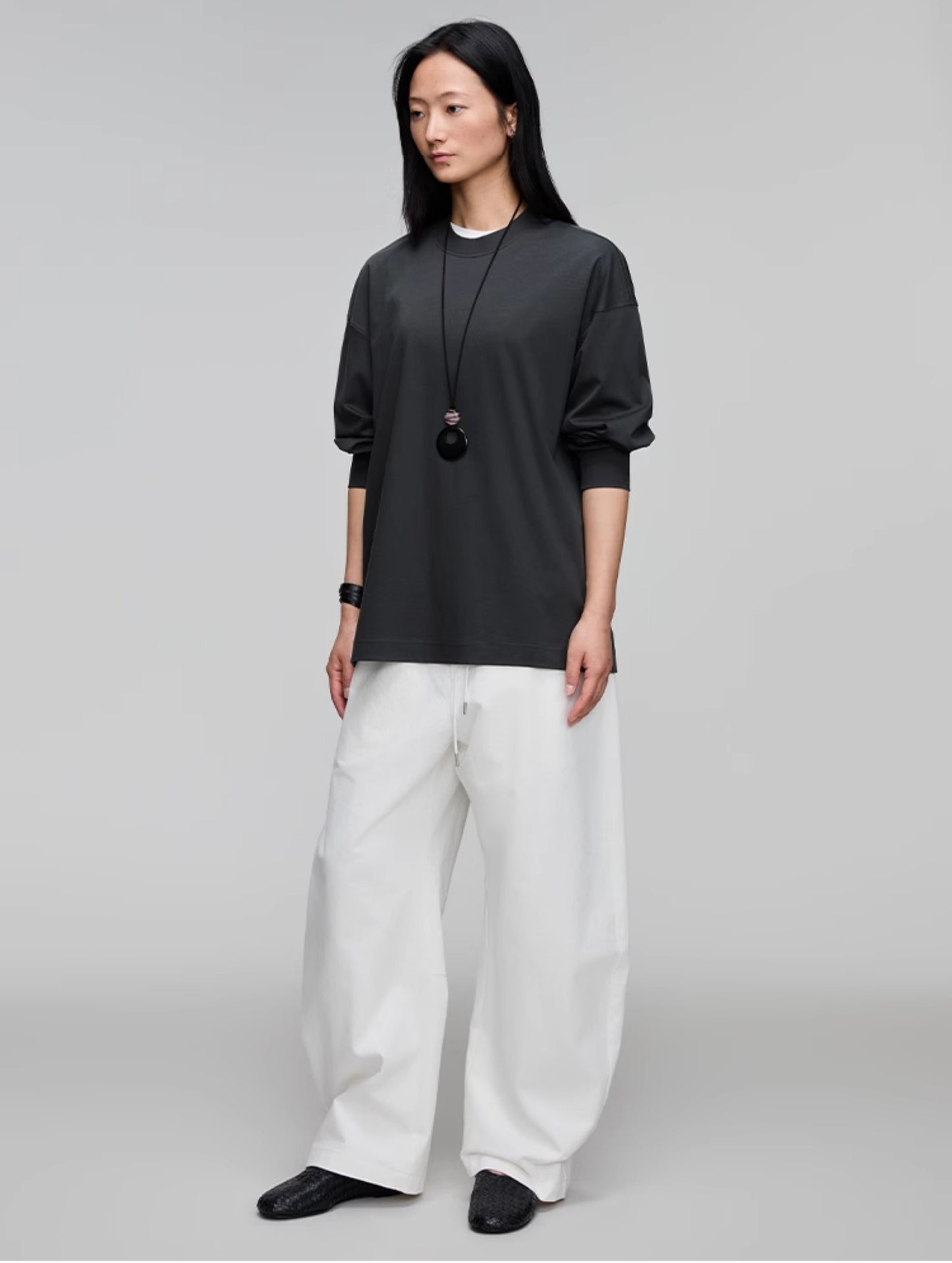 Loose cotton casual T-shirt