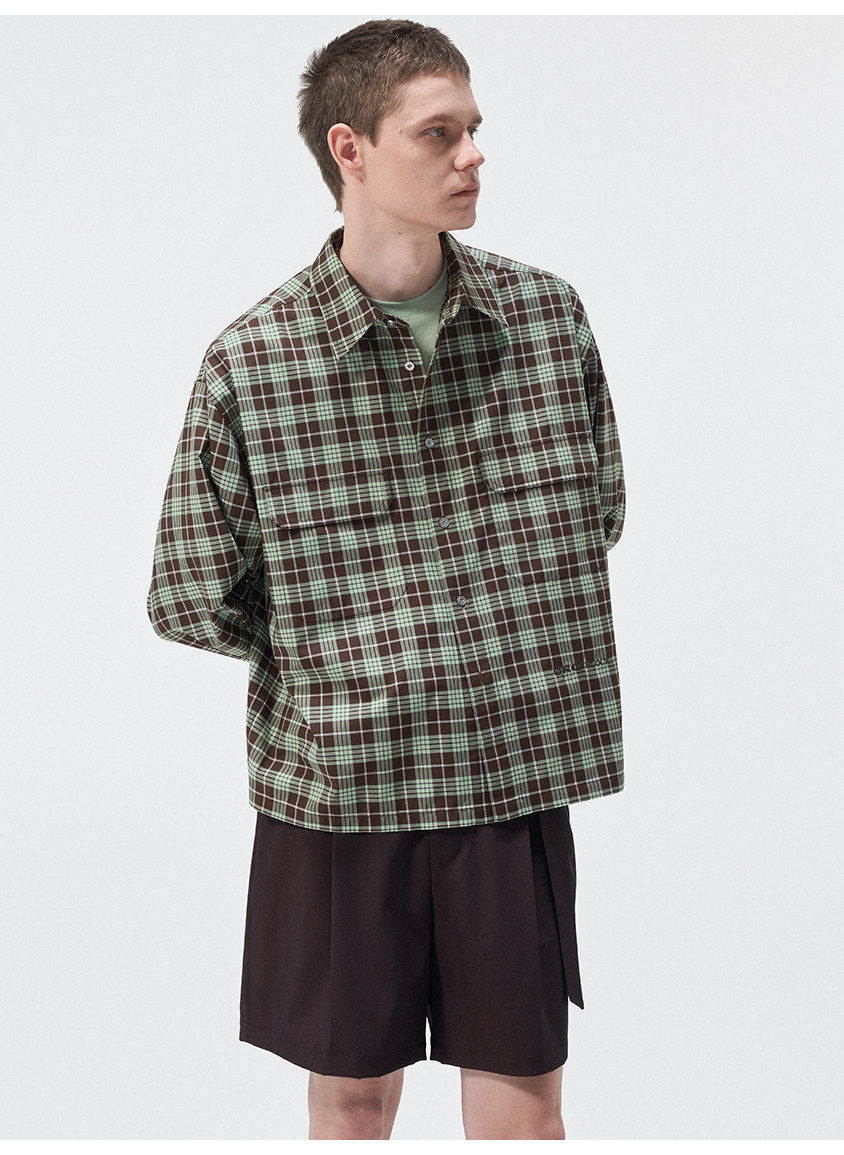 Casual Shirt with Large Patch Pockets